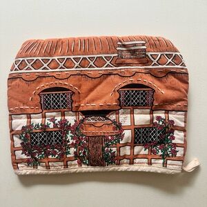 Vintage Brown and Cream Tea Cozy